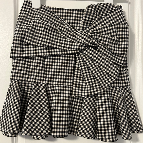 Veronica Beard gingham mini skirt - Picture 1 of 3